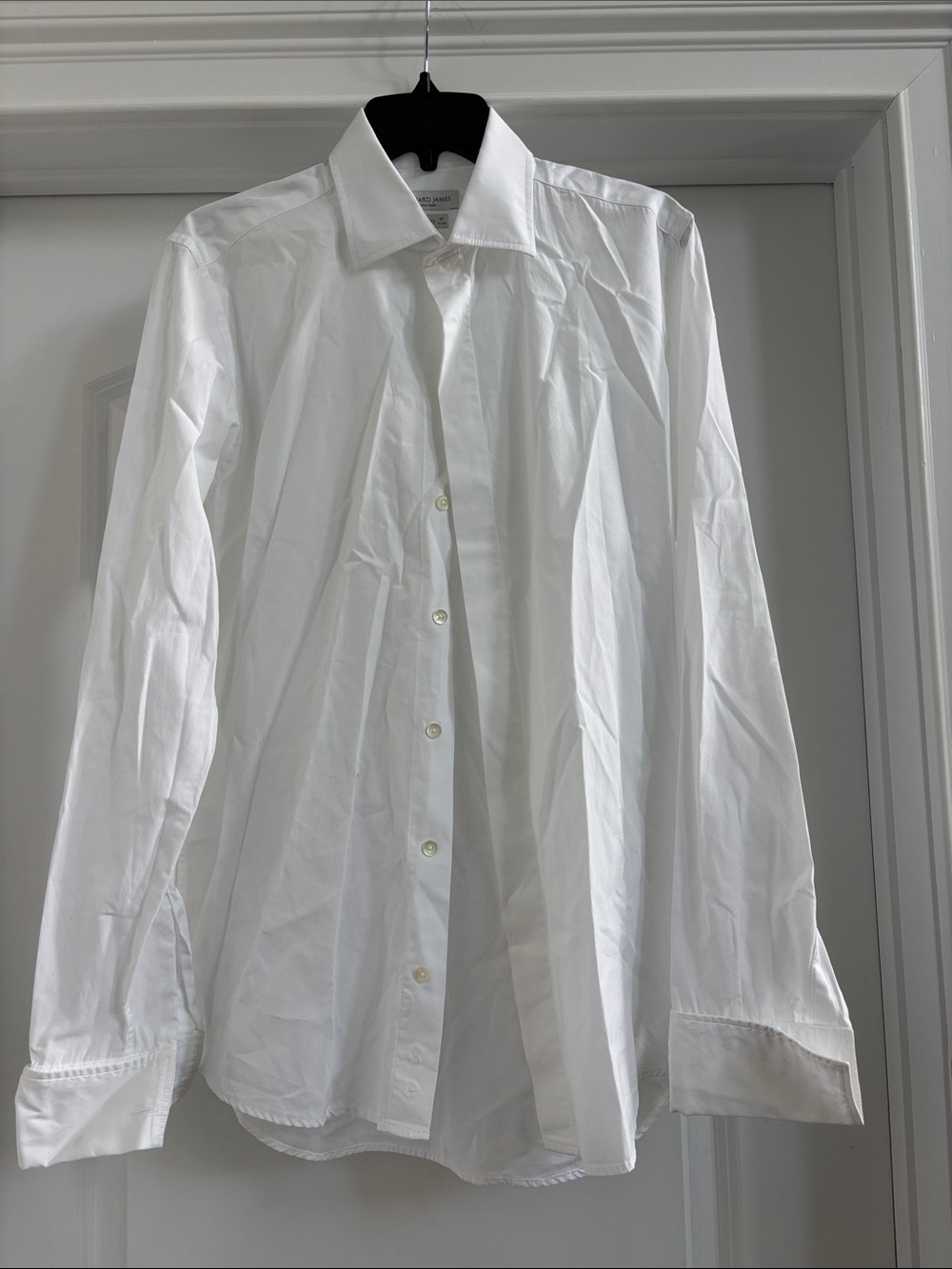 Richard James White Men's Dress Shirt